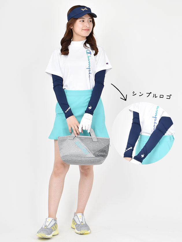 レディースゴルフウェアコーディネートアイテム