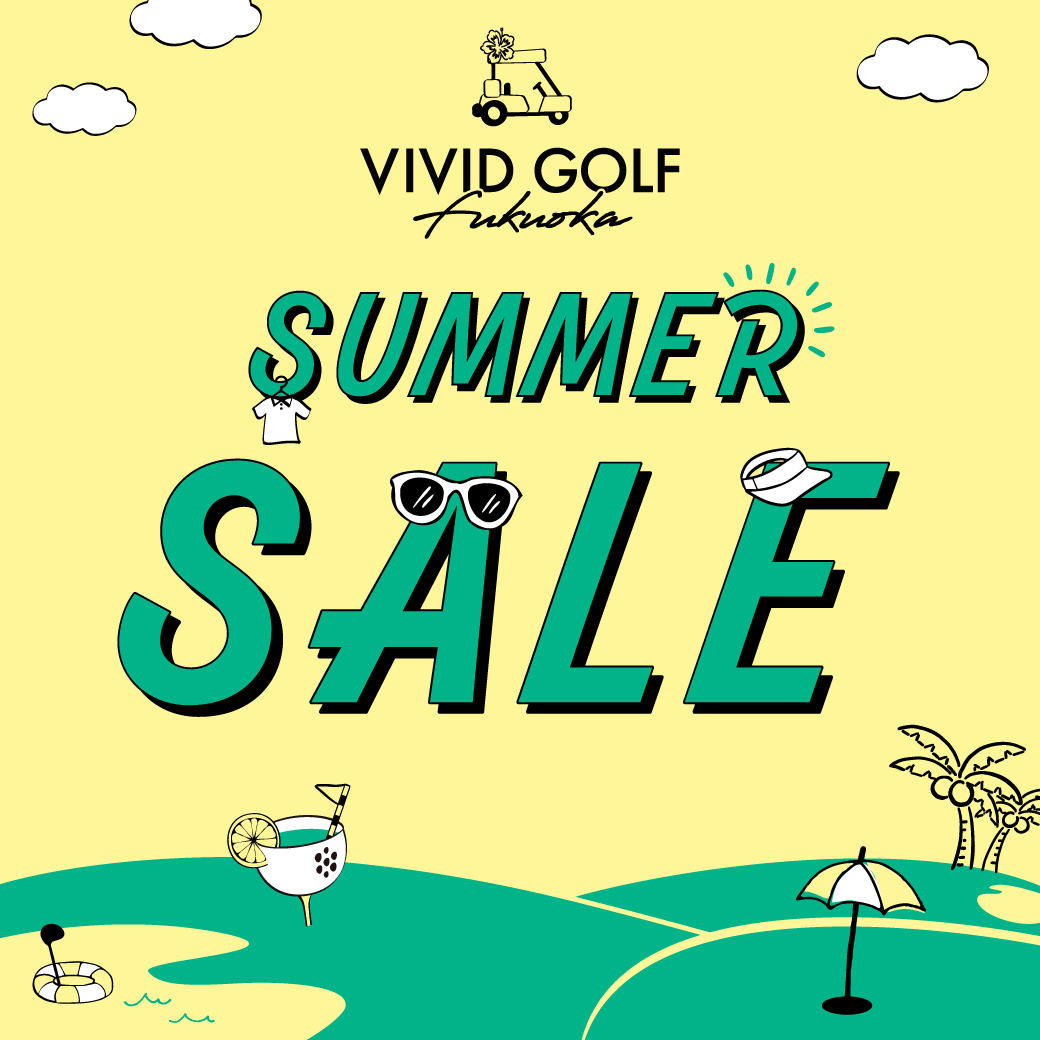 VIVID GOLF 福岡空港店 - 博多金の隈ゴルフヒルズ POPUP開催中
