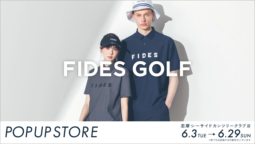 VIVIDGOLF 志摩シーサイドカンツリークラブ店 FIDES GOLF ポップアップ開催中