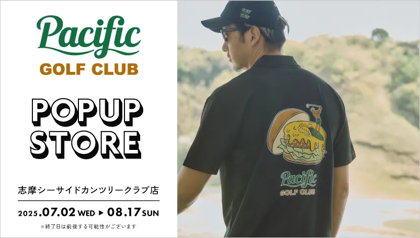 VIVIDGOLF 志摩シーサイドカンツリークラブ店 Pacific GOLF CLUB (パシフィックゴルフクラブ) ポップアップ開催中
