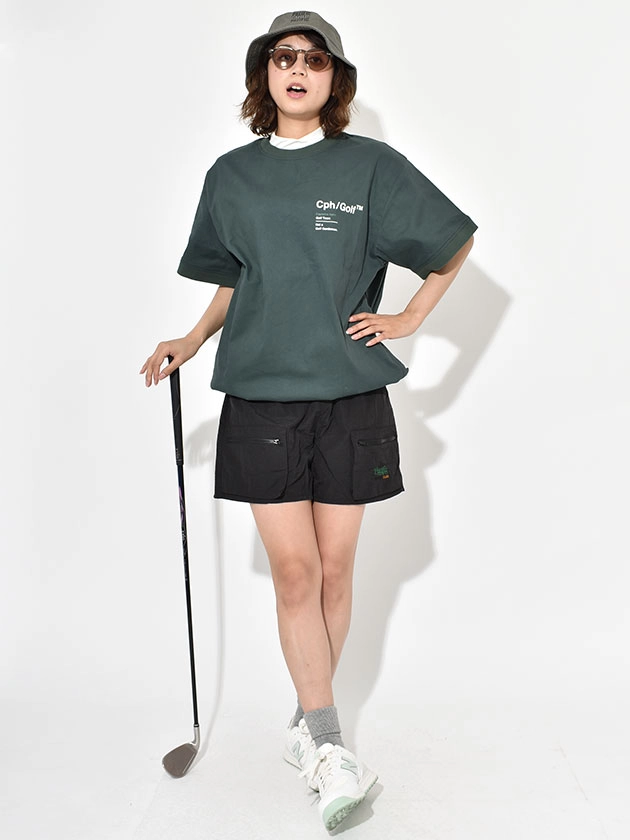 レディースゴルフウェアパンツスタイル