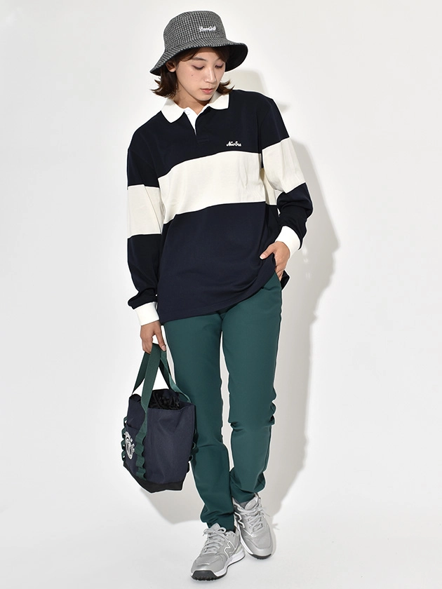 レディースゴルフウェアパンツスタイル