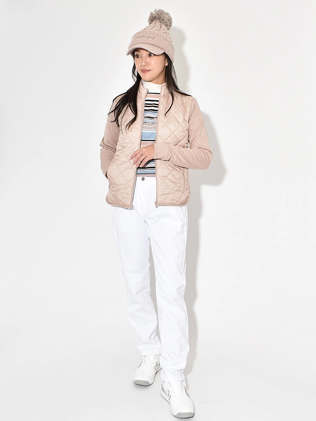 レディースゴルフウェアパンツスタイル