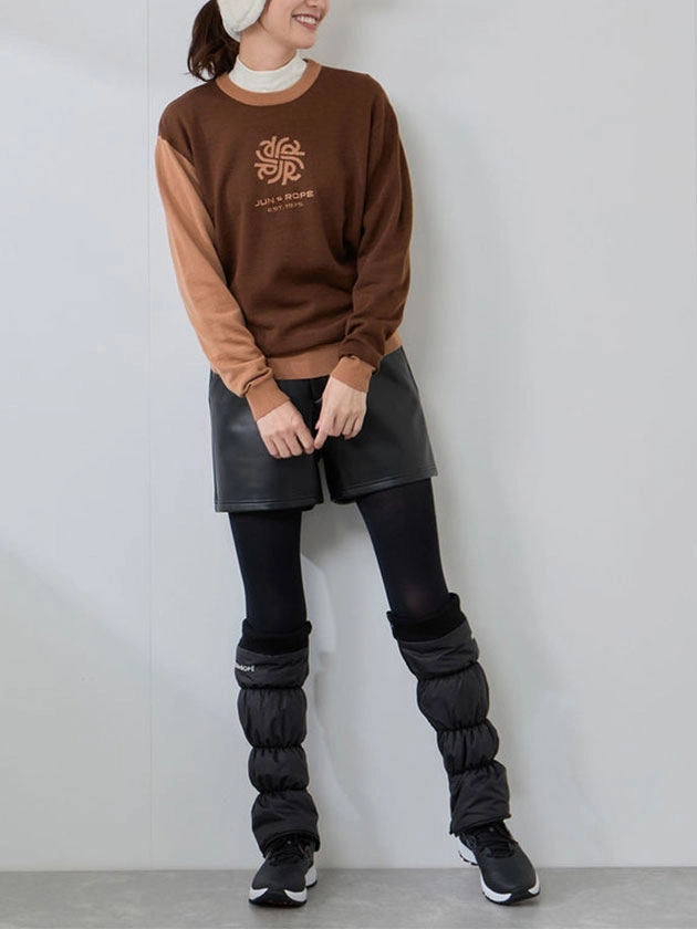 レディースゴルフウェアパンツスタイル