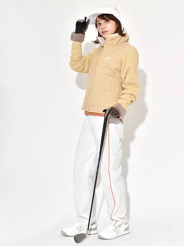 レディースゴルフウェアパンツスタイル