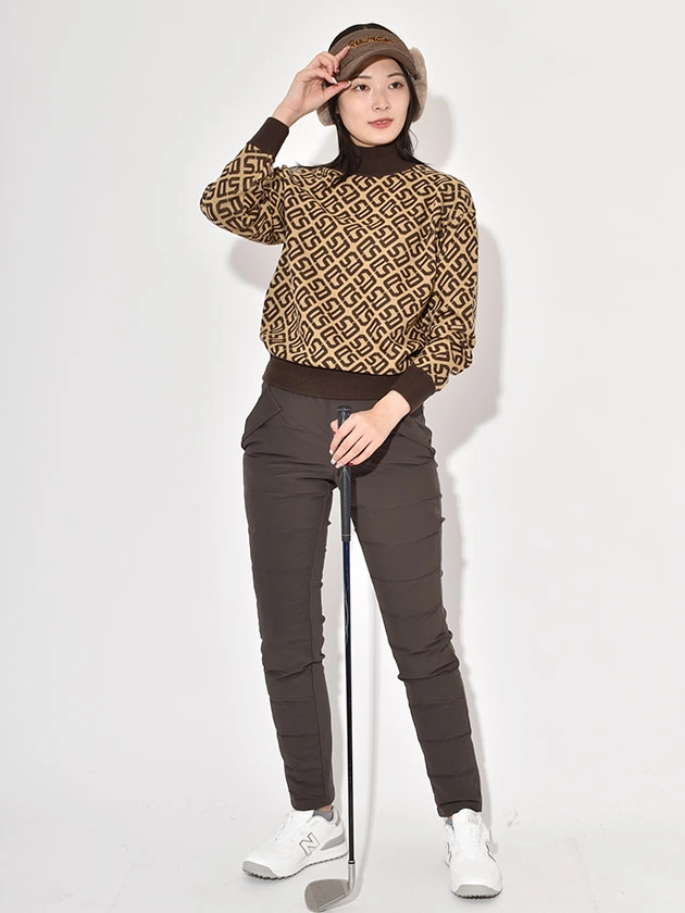 レディースゴルフウェアパンツスタイル