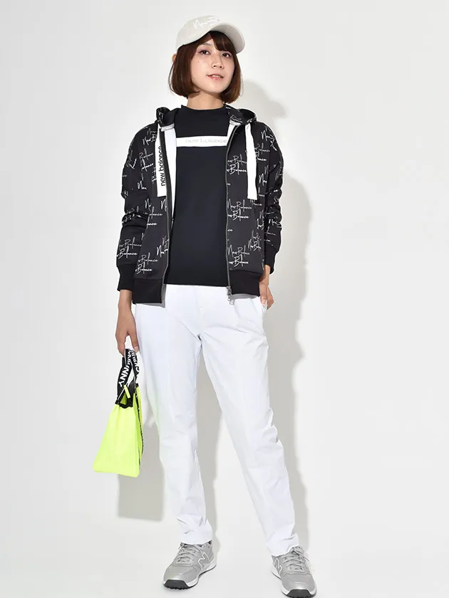 レディースゴルフウェアパンツスタイル