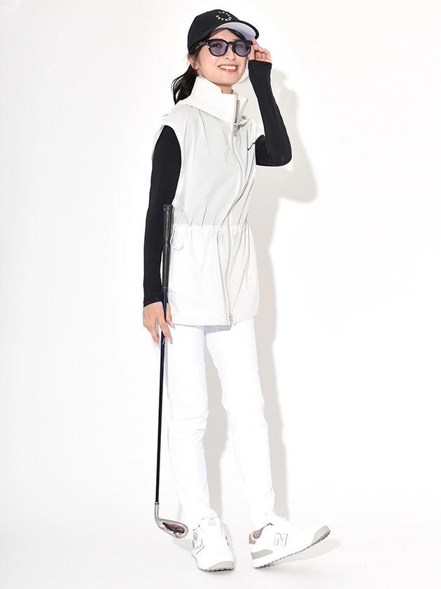 レディースゴルフウェアパンツスタイル