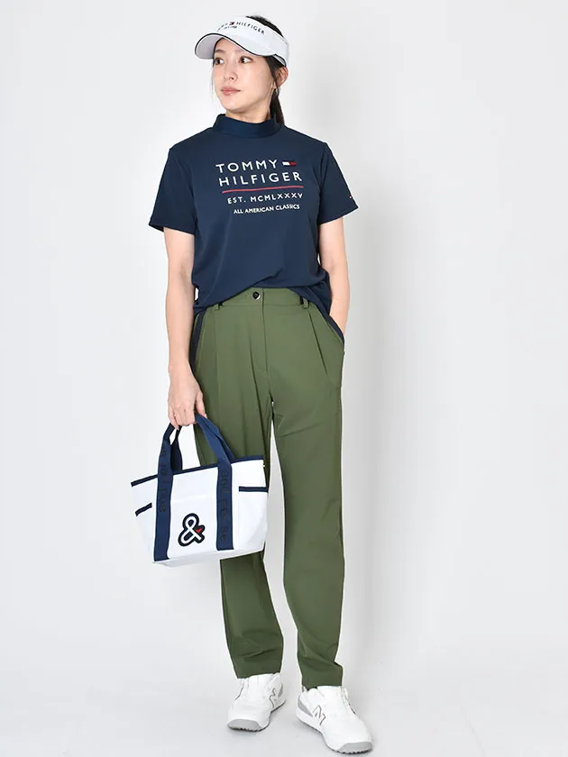 レディースゴルフウェアパンツスタイル