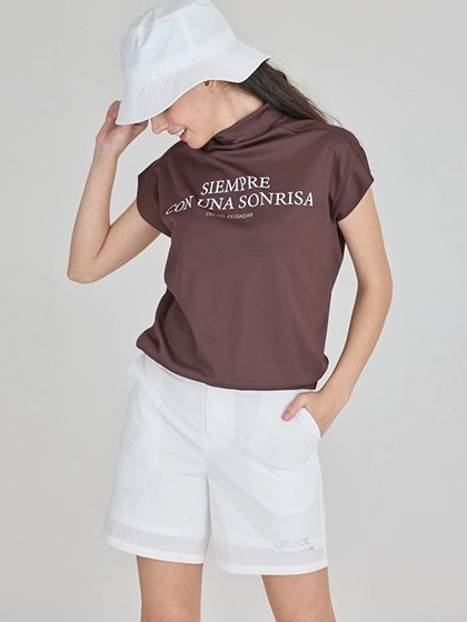 レディースゴルフウェアパンツスタイル