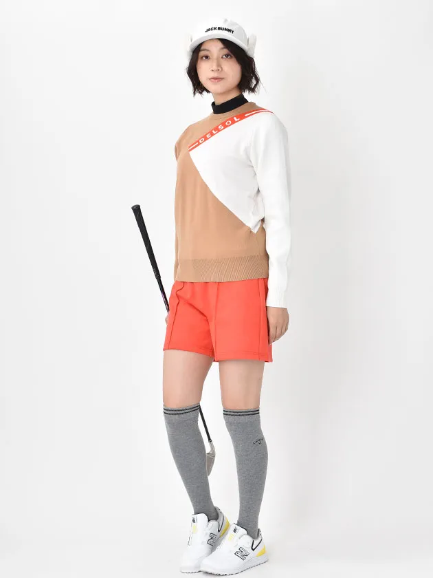 レディースゴルフウェアパンツスタイル