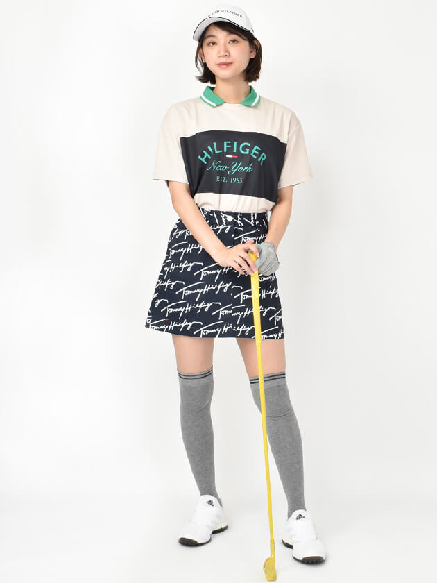 レディースゴルフウェアスカートスタイル
