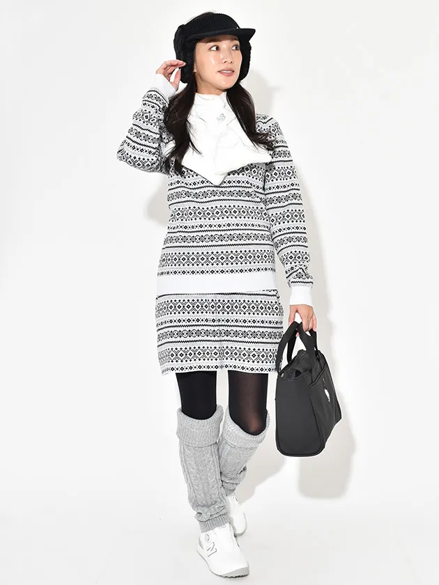 レディースゴルフウェアパンツスタイル