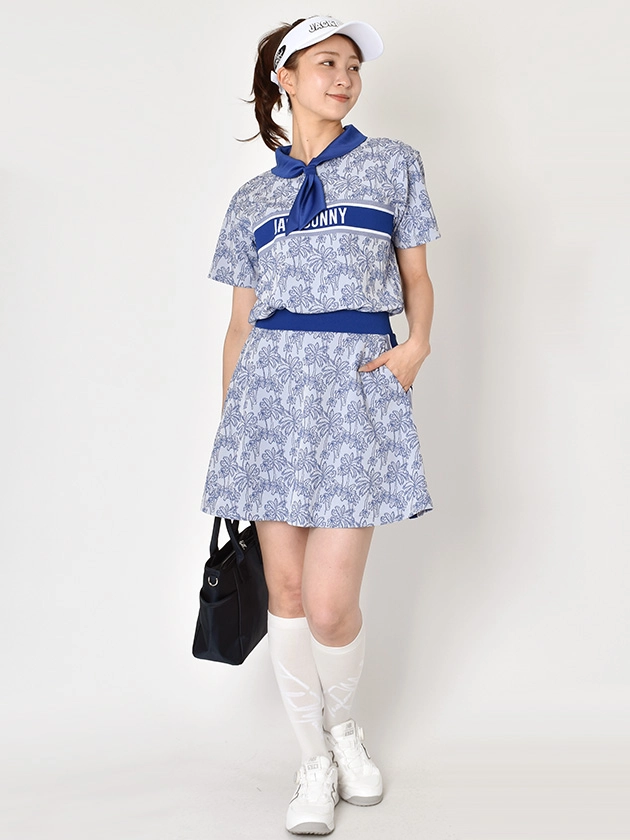 レディースゴルフウェアパンツスタイル