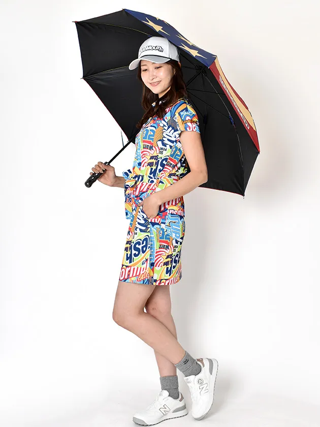 レディースゴルフウェアパンツスタイル