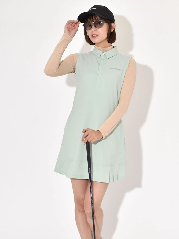 レディースゴルフウェアパンツスタイル