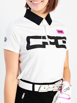 シーピージーゴルフ　ビックロゴポロシャツ　CPG-W202101