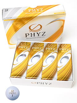 ブリヂストンゴルフ　　ゴルフボール PHYZ 5(1ダース/12個)　PHYZ