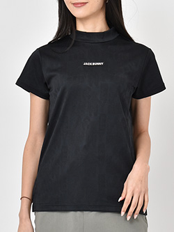 ジャックバニー　ストレッチ半袖モックネックカットソー　263-4167224