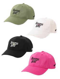 ビームスゴルフ　フラワーロゴキャップ　81-41-0282-412