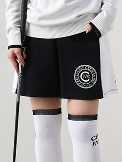 セシルマクビーグリーン　エンブレムプリントショートパンツ　CGS2507PT