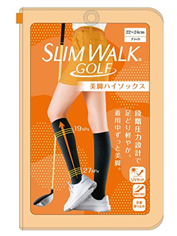スリムウォークゴルフ　着圧ハイソックス　SWG004