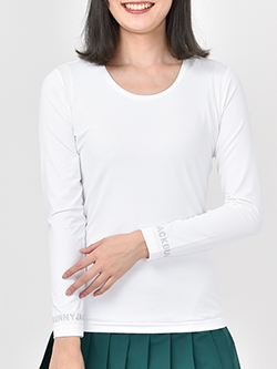 ジャックバニー　TWINCOT UV長袖Uネックカットソー　263-4166336
