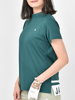 ジャックバニー　リップルカノコ半袖モックネックカットソー　263-4167330
