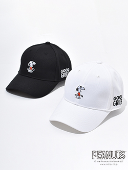 スヌーピーゴルフ　GOOD GRIEF!　ロゴキャップ　642-3987104