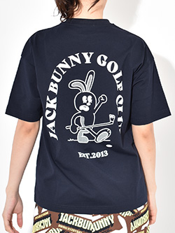 ジャックバニー　25年春夏新作　半袖強燃天竺Tシャツ　263-5163326
