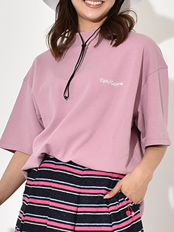 キャプテンズヘルムゴルフ　25年春夏新作　　【ユニセックス】モックネック　CHG25-SS-T06