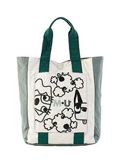 エムユースポーツ 軽量変顔キャラクター刺繍マルチバッグ 703R3014