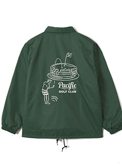 パシフィックゴルフクラブ　25SS　コーチジャケット(ユニセックス)　PGC251OTR124RI
