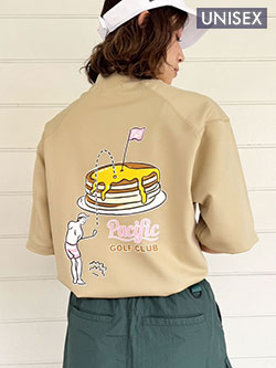 【別注】PGC×ビビゴルフ　パンケーキモックネック(ユニセックス)　PGC-VI