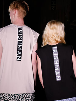 アイリッシュマン　25SS　クールノースリーブモックネック(ユニセックス)　OIRM9T179