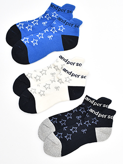 アンパスィ　25年秋冬新作　アンクルソックス　AFF8105