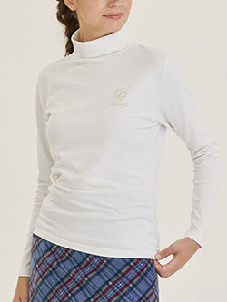 デルソルゴルフ　25年秋冬新作　裏起毛タートル　7915