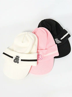 アルチビオ　25年秋冬新作　ラインニットキャップ　A510011