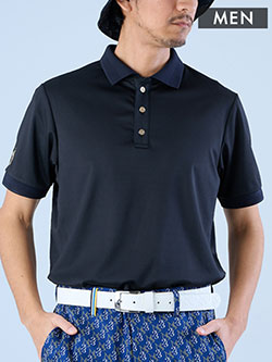 ニッサゴルフ　25年秋冬新作　【メンズ】アドエルムポロシャツ　23122514