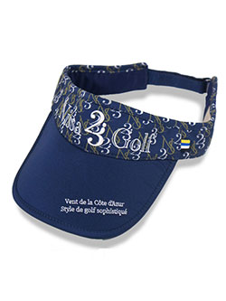 ニッサゴルフ　25年秋冬新作　モノグラムバイザー　23151505