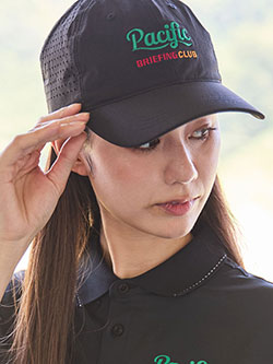パシフィックゴルフクラブ　BRIEFING×PGCパンチングメッシュキャップ　BGW251M22