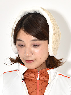 ルコックゴルフ　25年秋冬新作　カチューシャ型イヤーウォーマー　LG5FAZ00L