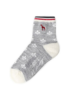 アダバット　25年秋冬新作　フルールドリスレギュラーソックス　C86-04172