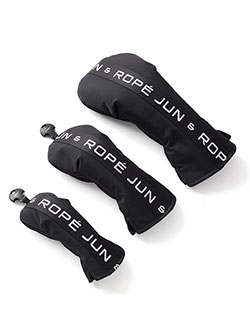 ジュン&ロペ　25年秋冬新作　ロゴテープドライバー用ヘッドカバー　ERI35100