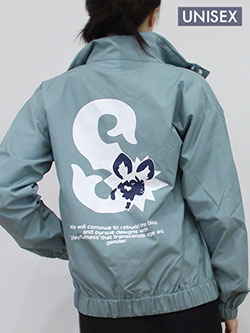 サバンアーニ　25年秋冬新作　S爆バックプリントジャケット　257209