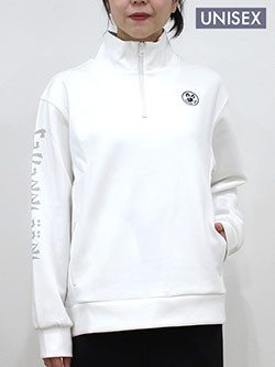 サバンアーニ　25年秋冬新作　フロントZIP右袖ロゴパーカー　257203