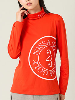 ニッサゴルフ　25年秋冬新作　アドエルム長袖タートルネック【レディース】　23125551