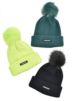 ジャックバニー　25年秋冬新作　ファー大梵天付ニット　262-5287104