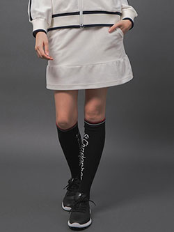 セントクリストファー　25年秋冬新作　チェックフリーススカート　TL49701