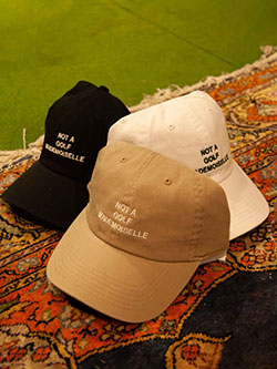 キャプテンズヘルムゴルフ　26年春夏新作　マドモアゼル キャップ　CHG26-SS-WC01